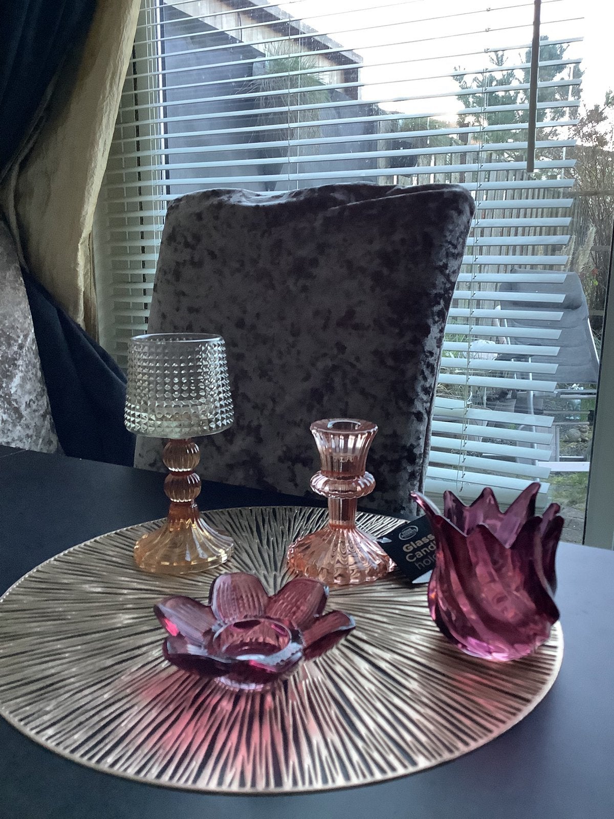 4 Nieuwe Houders, Ophalen of Verzenden, Nieuw, Glas
