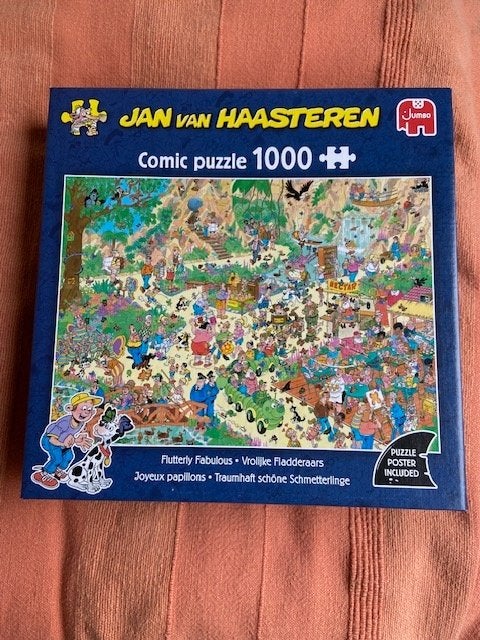puzzel, Ophalen, 500 t/m 1500 stukjes, Zo goed als nieuw