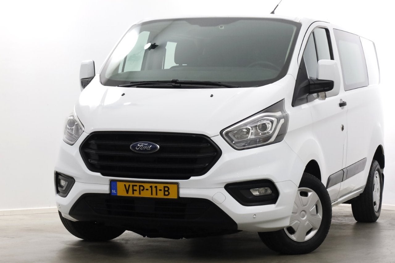 Ford Transit Custom 300 2.0 TDCI L1H1 Trend D.C. Airco/Cruis, Voorwielaandrijving, Dealer onderhouden, 15 km/l, Euro 6