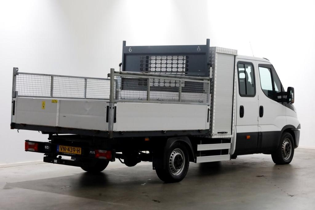 Iveco Daily 35S15 3.0 150pk Euro6 D.C. Kipper met hoge boord, Auto's, Bestelauto's, 145 pk, Achterwielaandrijving, Gebruikt, Euro 6