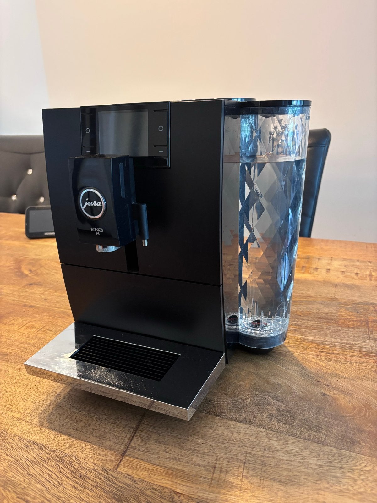 Jura ENA 8 koffiemachine met error 8 (zetgroep defect), Ophalen, Afneembaar waterreservoir, Koffiemachine, Koffiebonen