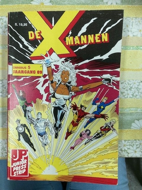 De X-Mannen Omnibus 5 Jaargang '89 - Junior Press Strip, Boeken, Eén stripboek, Ophalen of Verzenden, Gelezen