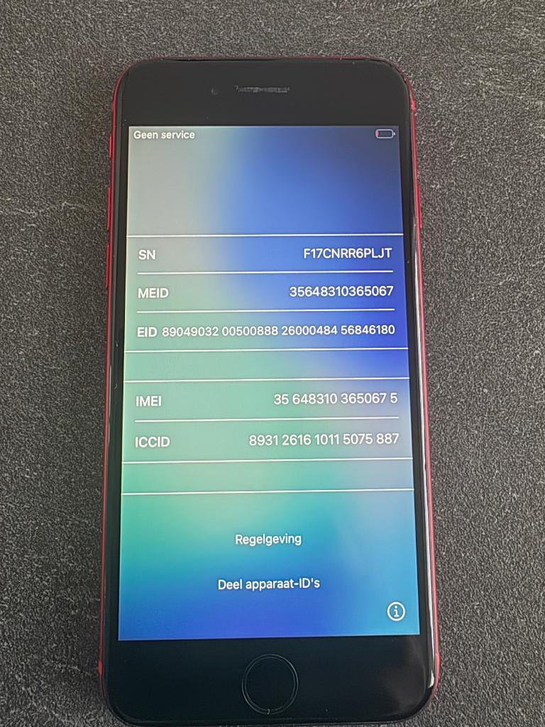 iPhone 8 Red, Telecommunicatie, Mobiele telefoons | Apple iPhone, Ophalen of Verzenden, Zo goed als nieuw, 64 GB, IPhone 8