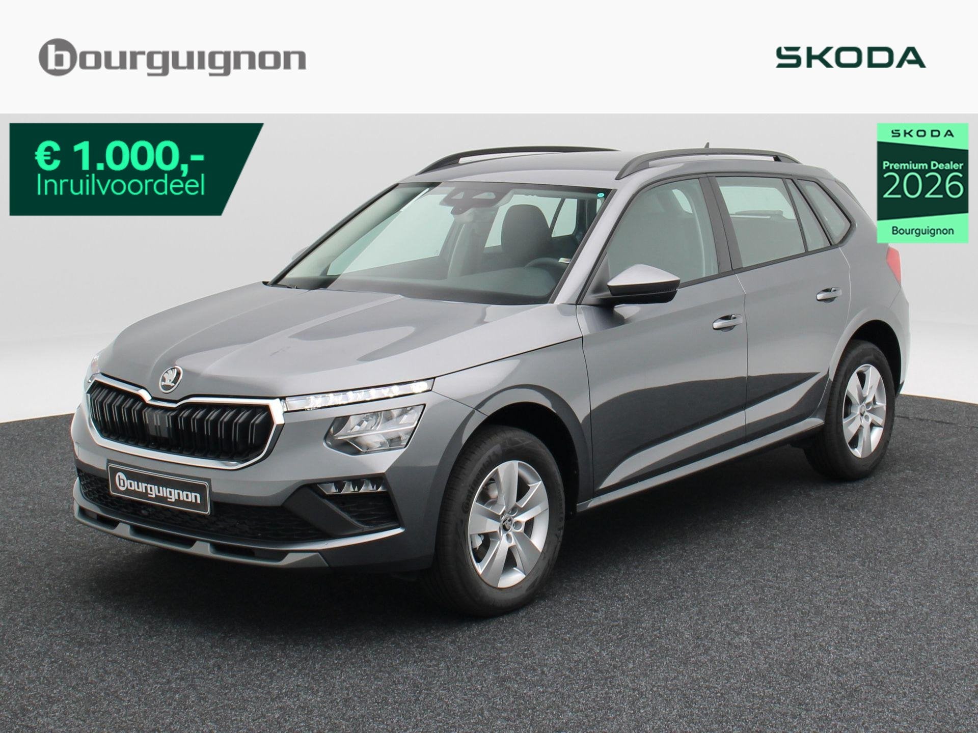 Skoda Kamiq Selection 1.0 TSI 115 PK | Automaat | Trekhaak |, Auto's, Stof, Euro 6, 116 pk, Nieuw