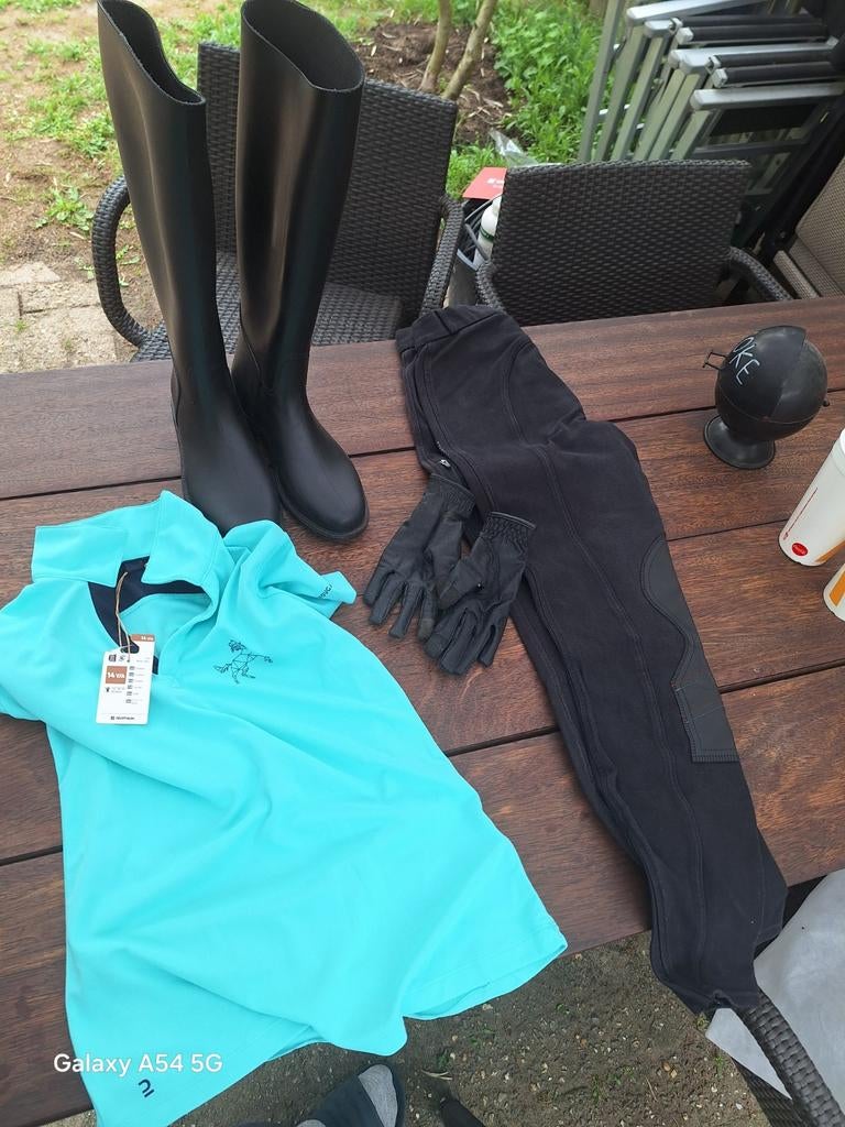 Set voor paardrijden, Dieren en Toebehoren, Paardrijkleding, Ophalen of Verzenden, Nieuw, Dressuur