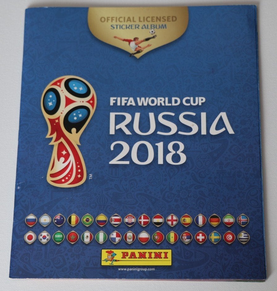 Panini FIFA World Cup 2018 Russia - leeg album, Verzenden, Nieuw, Buitenlandse clubs, Poster, Plaatje of Sticker