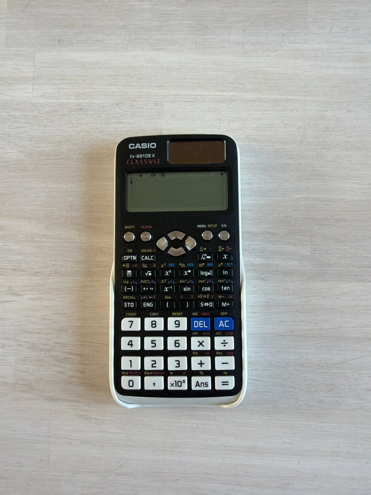 Casio rekenmachine, Verzenden
