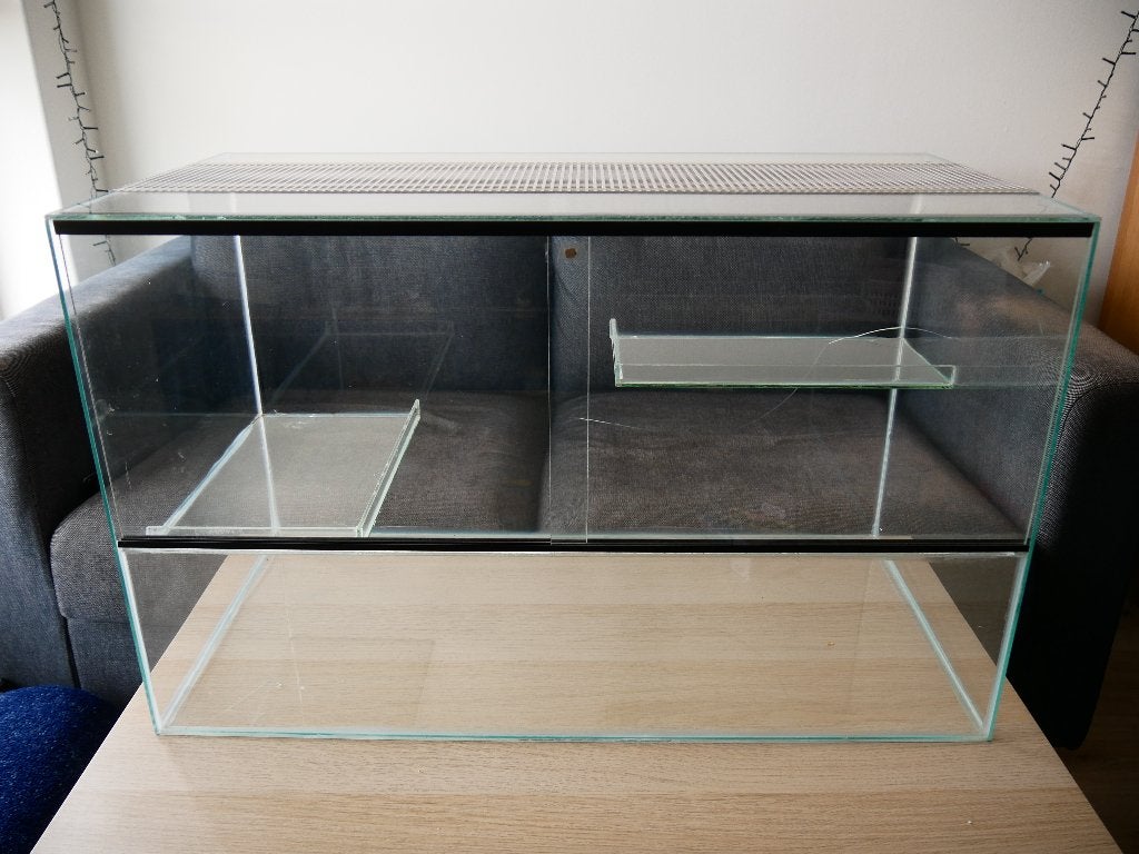 Gerbilarium 80x40x50, Dieren en Toebehoren, Gebruikt, Hok, 75 tot 110 cm, Ophalen