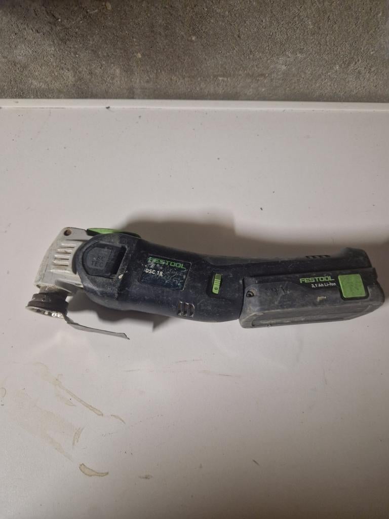 Festool multitool . OSC18, Gebruikt, Overige typen, Ophalen of Verzenden, 30 tot 70 mm