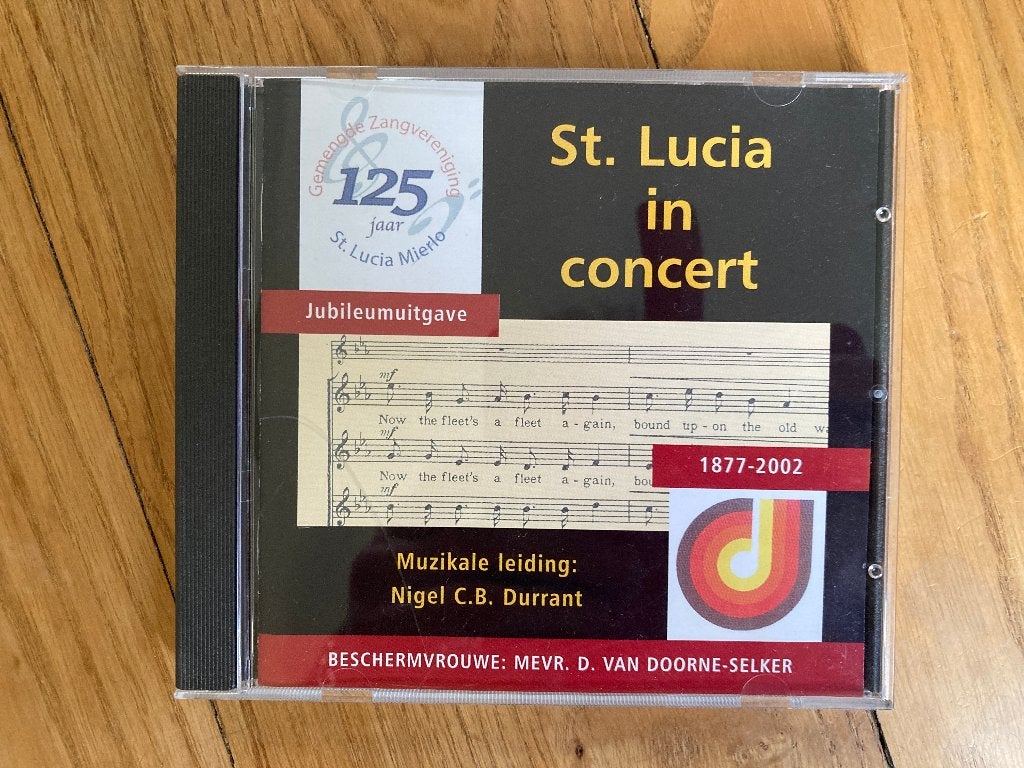 CD Gemengde zangvereniging St. Lucia Mierlo, Ophalen of Verzenden, Barok, Gebruikt, Vocaal