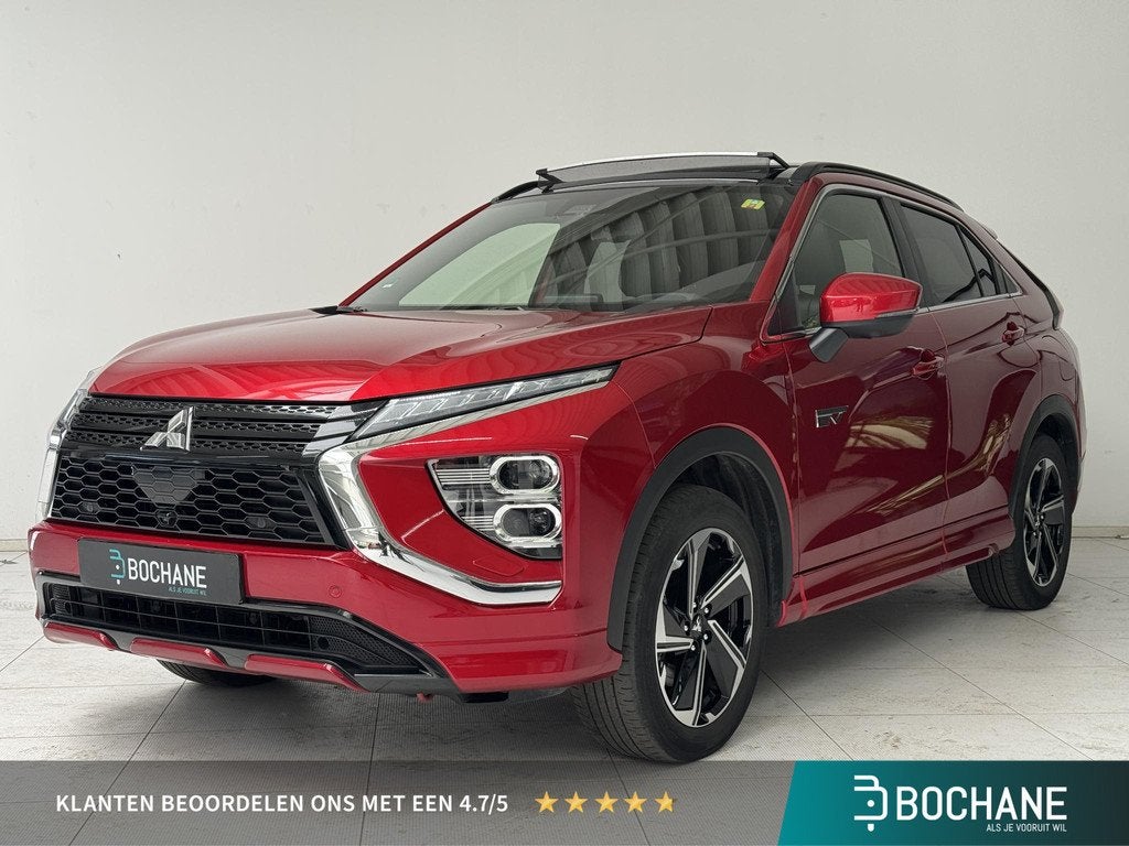Mitsubishi Eclipse Cross 2.4 PHEV Instyle | Trekhaak | Leder, Auto's, Mitsubishi, Bedrijf, Te koop, Eclipse Cross, 360° camera
