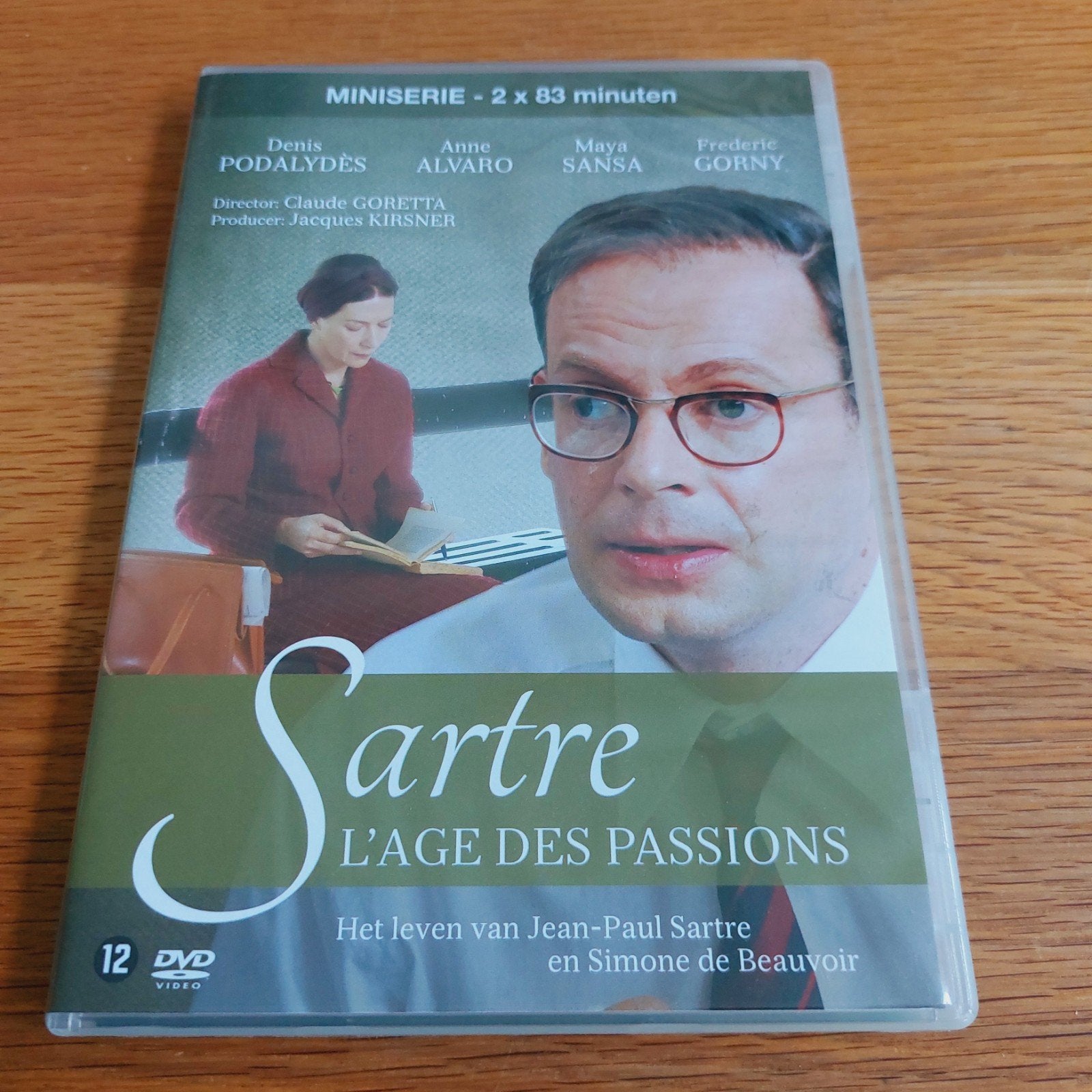 Sartre L'âge des passions - Het leven van Jean-Paul Sartre, Nederlands, Ophalen of Verzenden, Zo goed als nieuw, Frans