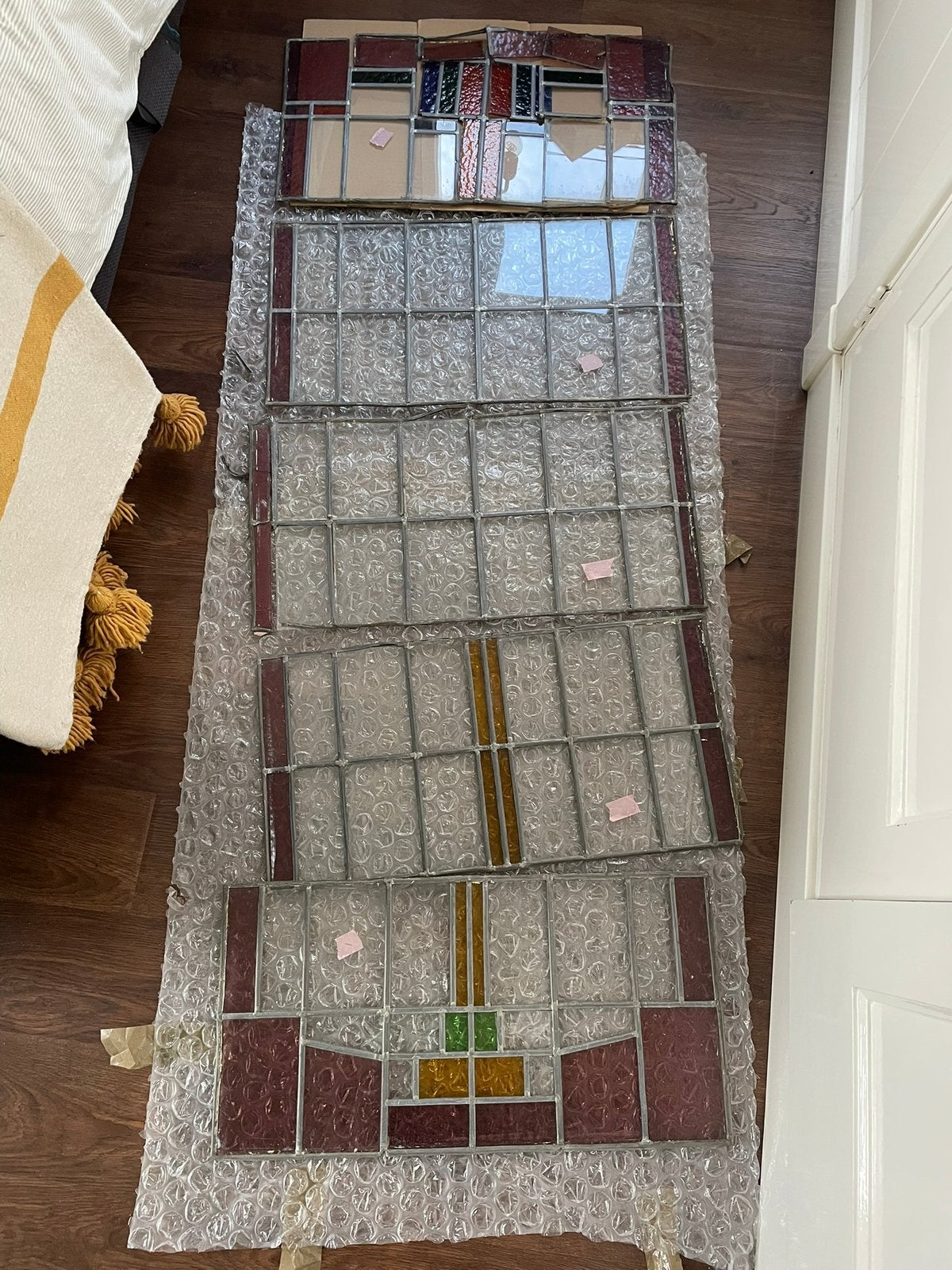 Glas in lood, Ophalen of Verzenden, Zo goed als nieuw, Glas in lood, Minder dan 80 cm