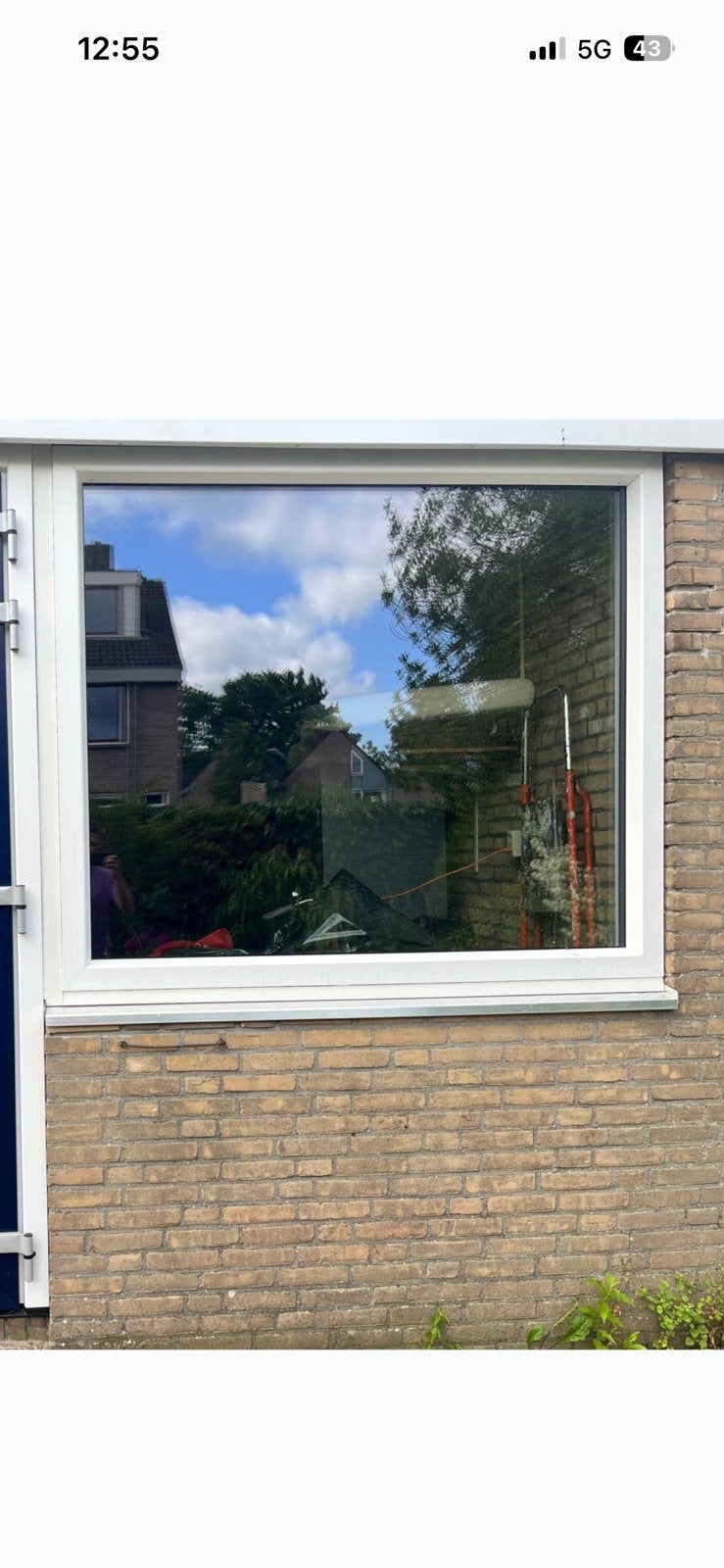 Kunstof kozijn plus raam met triple glas, Kunststof, Raamkozijn, Zo goed als nieuw, Ophalen