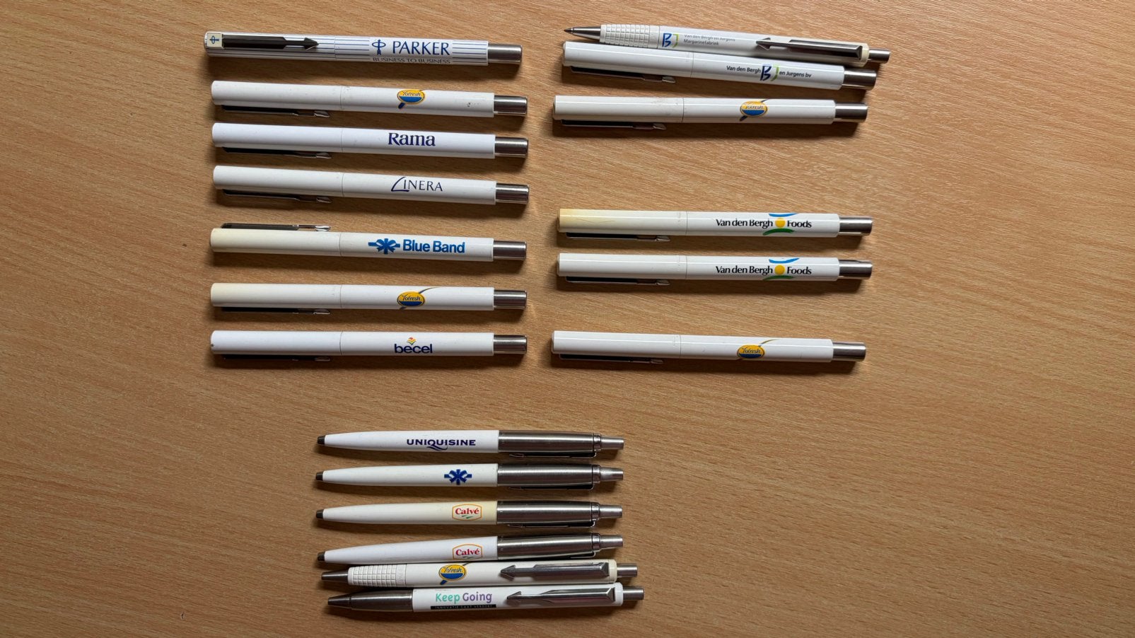 Parker pennen met reclame opdruk, Verzenden, Balpen, Parker, Met reclame
