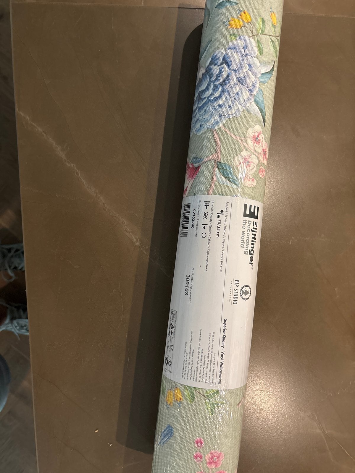Eijffinger Pip Studio Behangrol - Bloemenpatroon, Ophalen, Bloemen, Overige merken, Vliesbehang