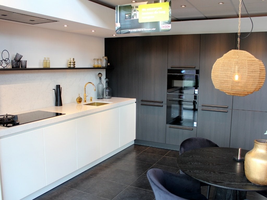 HU3 | Luxe Häcker  Hoekkeuken | Siemens & ATAG | Quooker, Ophalen, Info@)haecker-kuechen.de, Overige kleuren, Hoekkeuken