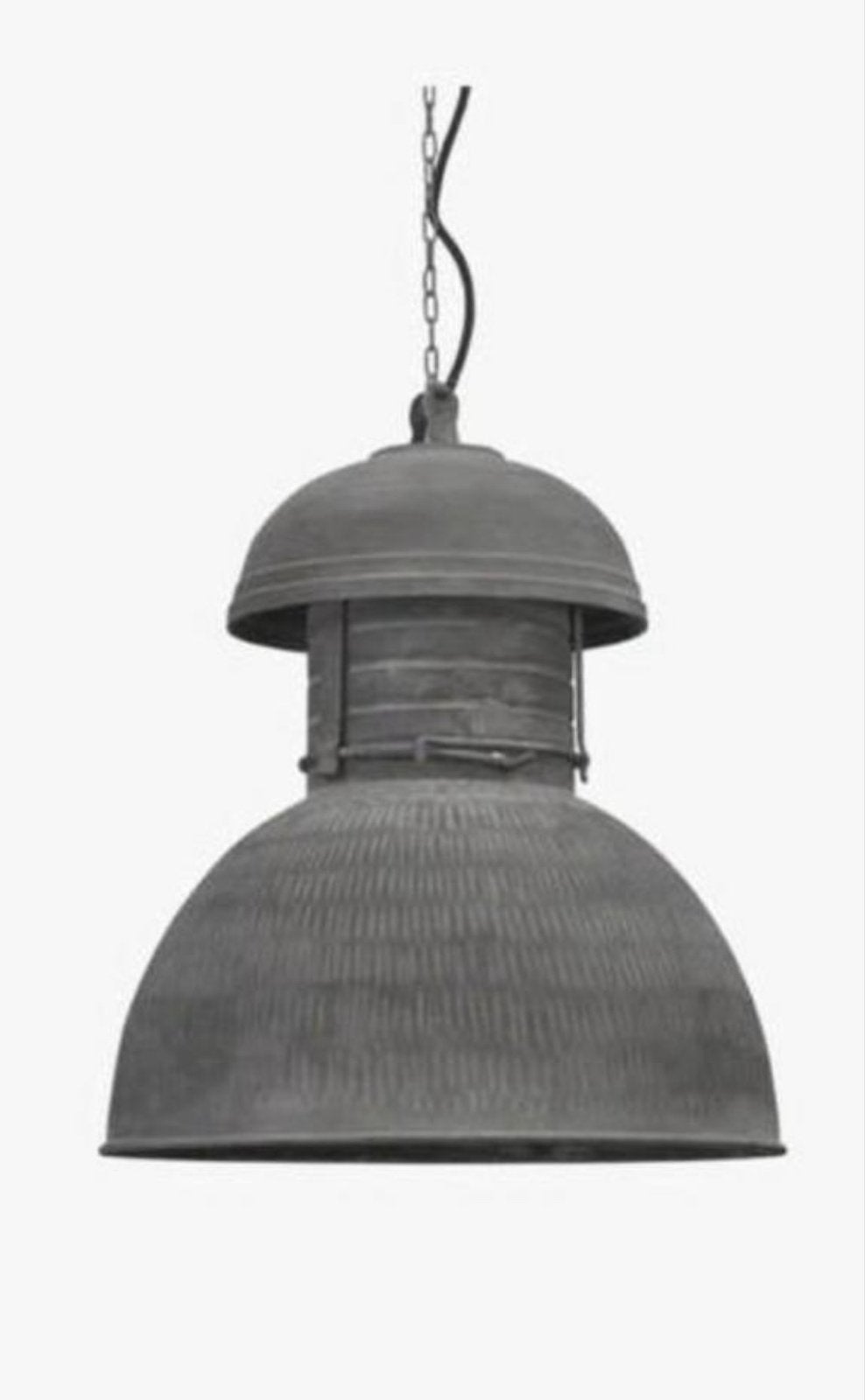 Industriële Hanglamp van HK Living, Huis en Inrichting, Ophalen, Gebruikt, Metaal, E27 (groot)