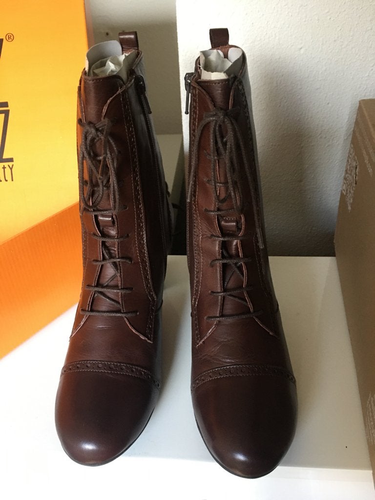 Miz Mooz laarzen Flicka Bruin 39, Bruin, Onbekend., Overige typen, Nieuw