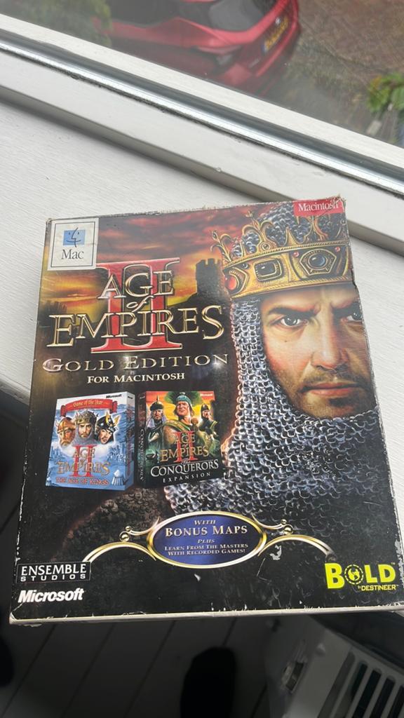 Age Of Empires 2: Gold Edition For Macinthos, Spelcomputers en Games, Online, Gebruikt, 1 speler, Ophalen of Verzenden