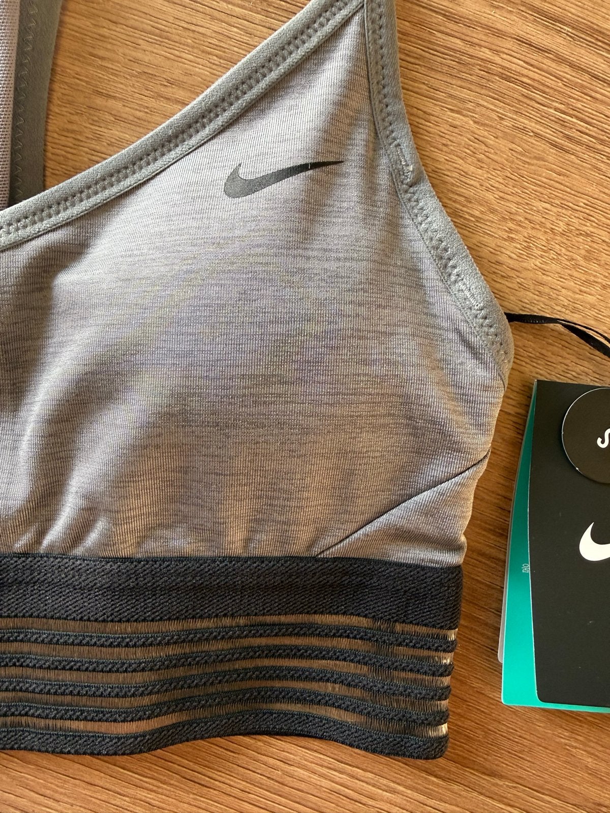 Nike Pro Indy Light Support Sport-bh - Grijs - Maat S, Ophalen of Verzenden, Maat 36 (S), Grijs, Fitness of Aerobics