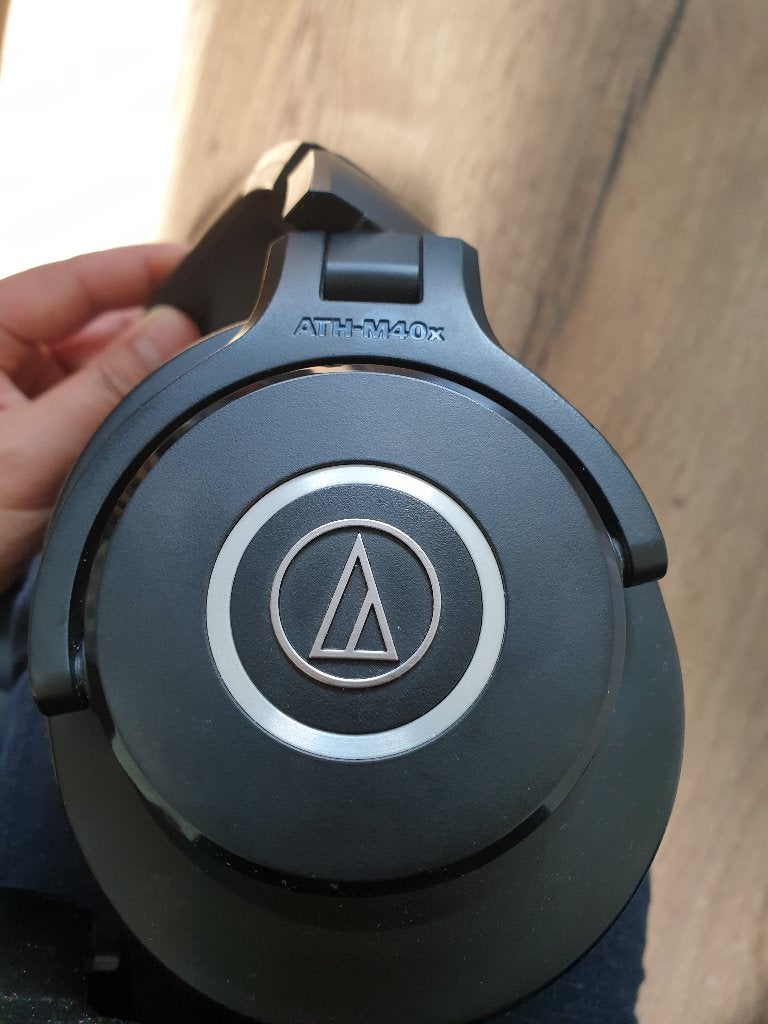 Audio-Technica ATH-M40x Hoofdtelefoon, Audio, Tv en Foto, Zo goed als nieuw, Zwart, Studio / DJ, Ophalen