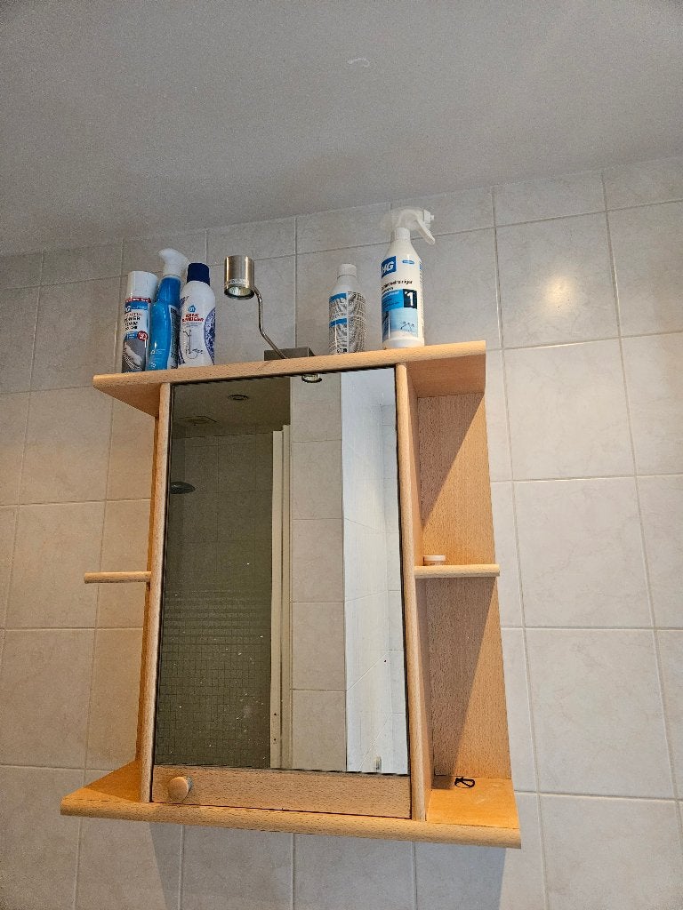 Badkamer kast, Huis en Inrichting, Badkamer | Badkamermeubels, Ophalen, (Half)hoge kast, Minder dan 50 cm, Gebruikt