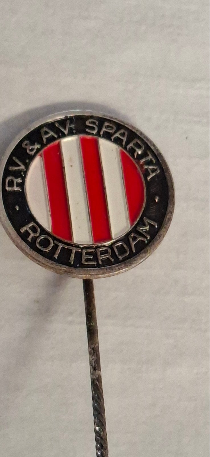 Vintage RV & AV Sparta Rotterdam Speldje, Ophalen of Verzenden, Gebruikt