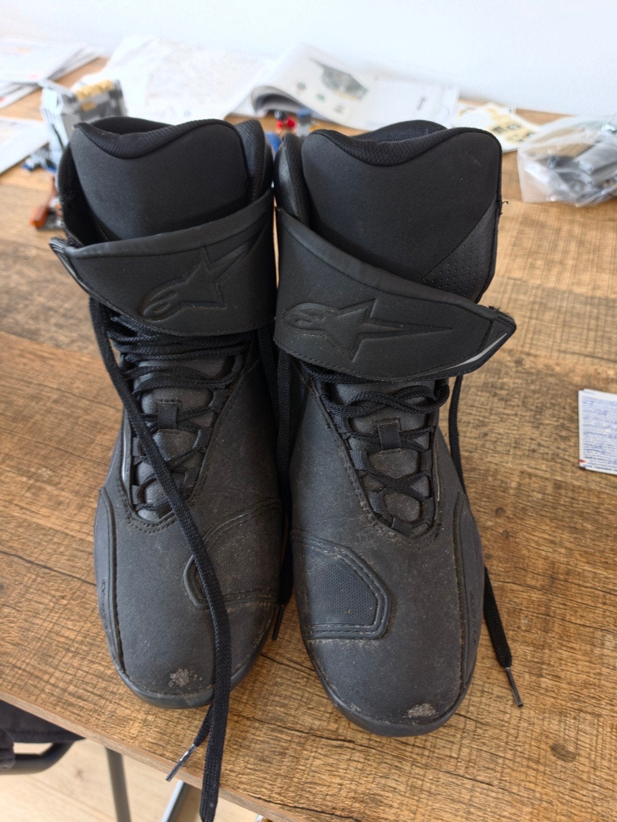 Alpinestars motorlaarzen - Zwart, maat 45, Heren, Ophalen of Verzenden, Alpinestars, Laarzen