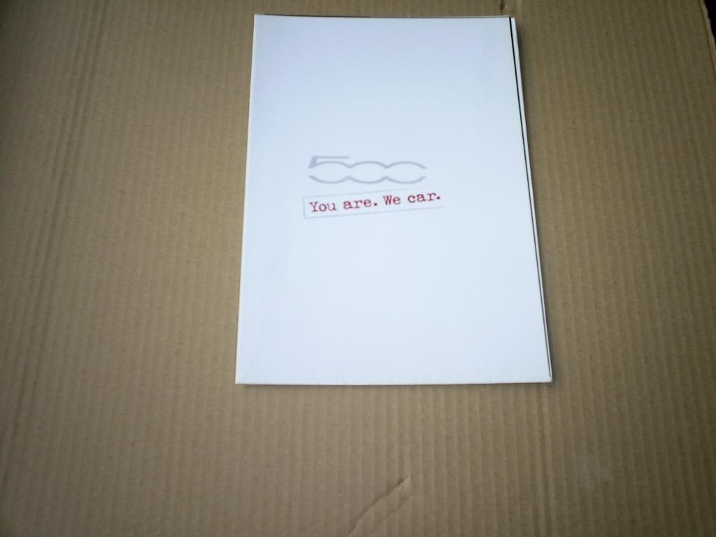 Fiat 500 + Poster 2012 32 pag., Verzenden, Zo goed als nieuw, Overige merken