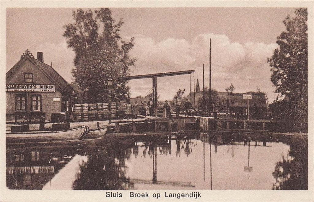 703-313-013 Sluis Broek op Langendijk, Verzenden, Voor 1920, Noord-Holland