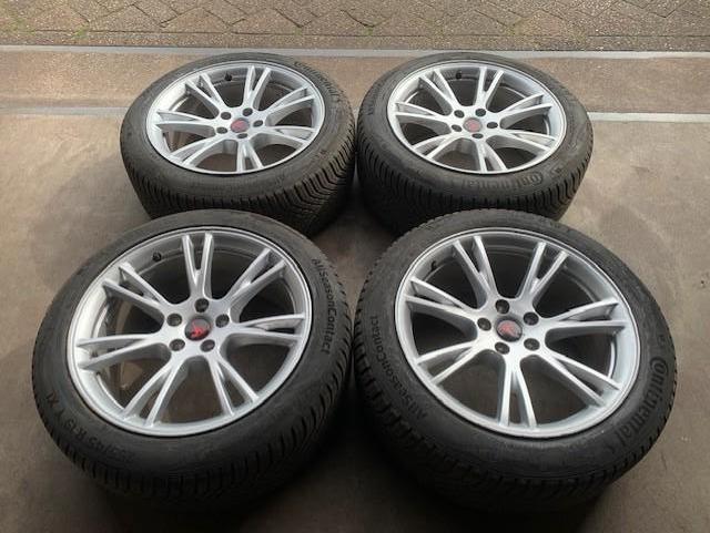 OEM TESLA MODEL Y GEMINI VELGEN + 4S BANDEN 255 45 R19 +BLE, 19 inch, Gebruikt, 255 mm, .