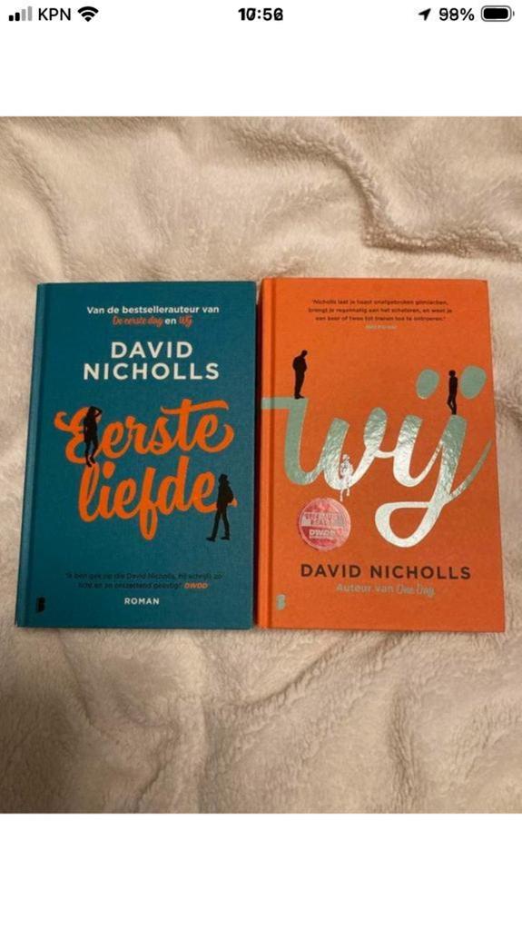 2 boeken van David Nicholls, Ophalen, Gelezen, Verhalen