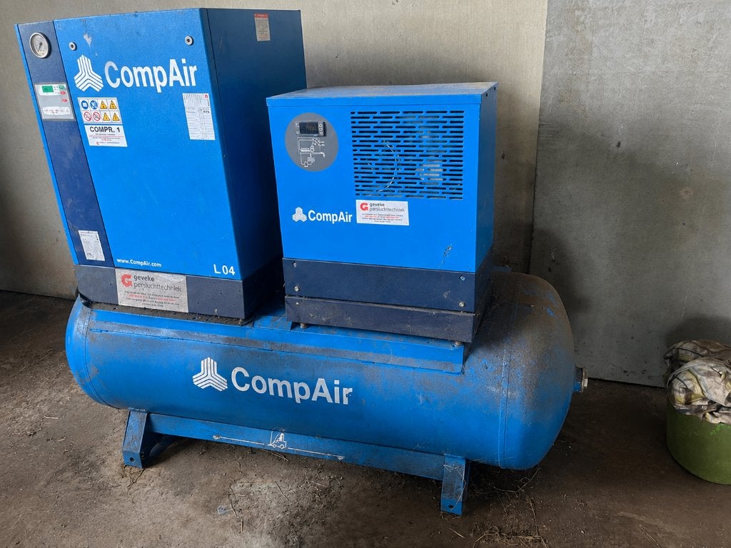 CompAir L04 compressor 4 kw- 500L ketel+ EDX 6 luchtdroger, Doe-het-zelf en Verbouw, Ophalen, Gebruikt, 400 tot 800 liter/min