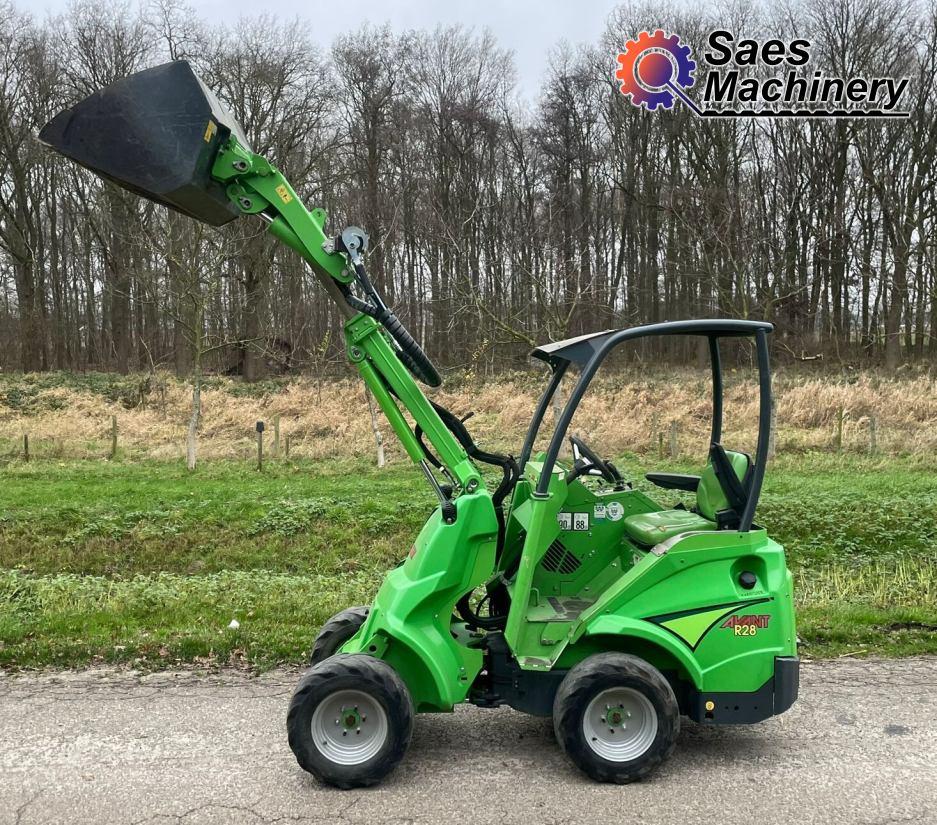 Avant R28 - Kniklader - shovel - wiellader, Wiellader of Shovel