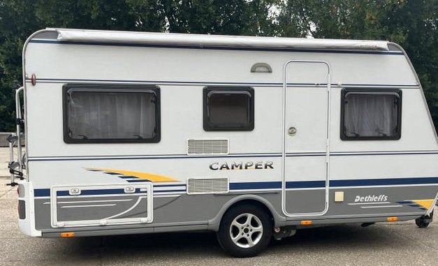 Dethleffs 430DB camper bouwjaar 2008 mover vastbed rondzit, Mover, Vast bed, Rondzit, Particulier