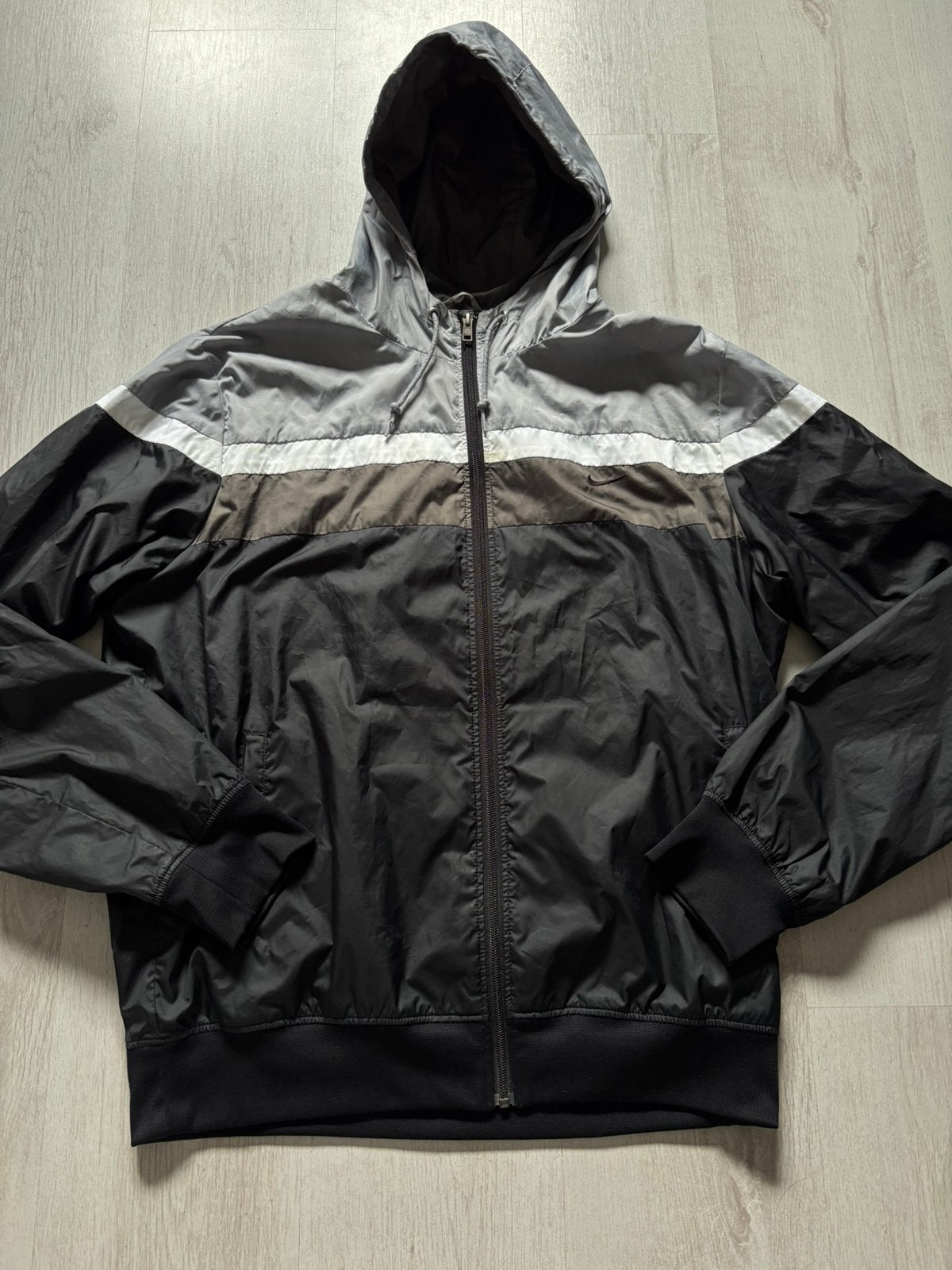 Nike athletic dept windjack zwart/grijs Maat XL, Ophalen of Verzenden, Zo goed als nieuw, Maat 56/58 (XL), Zwart