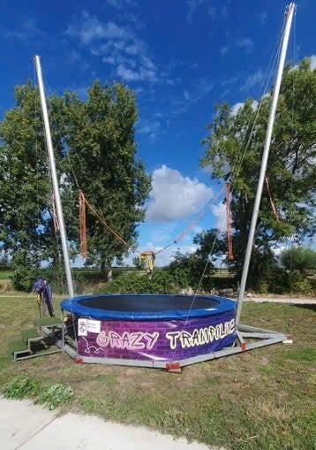 Te huur bungee trampoline., Ophalen of Verzenden, Gebruikt, Overige