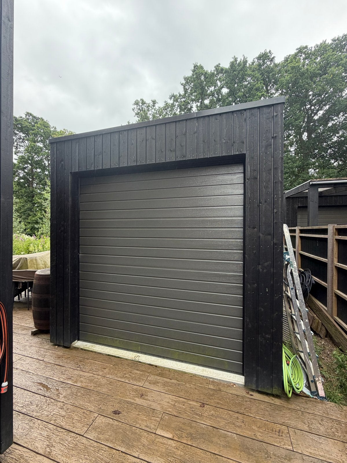 Prefab Garage 3x6m met prefab vloer, Ophalen, Zo goed als nieuw