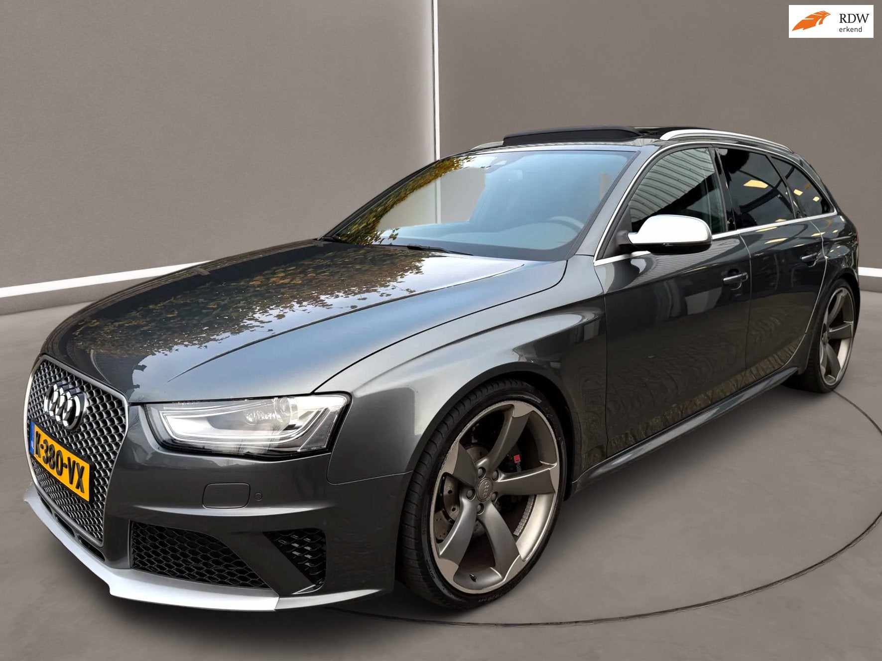 Audi A4 Avant 4.2 FSI RS4 quattro V8 450 Pk S-Line Airco Nav, Automaat, Euro 5, Gebruikt, 8 cilinders