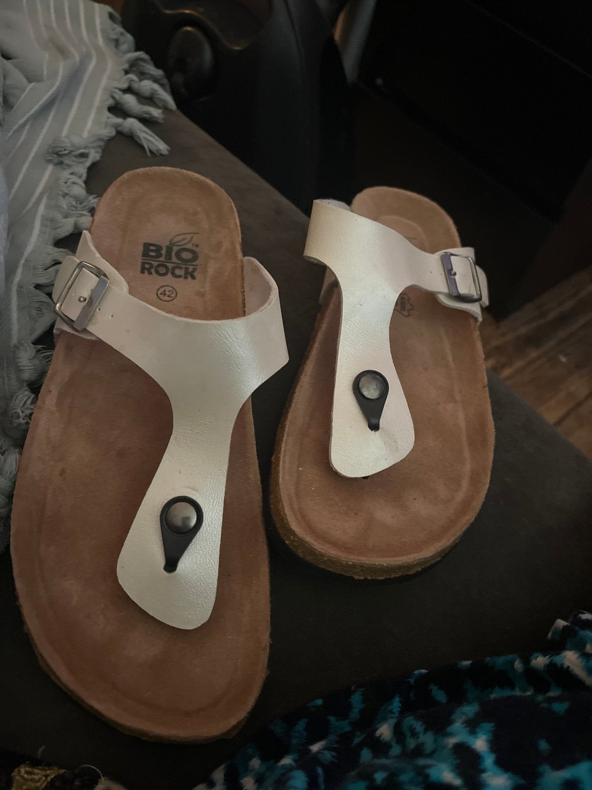 Bio Rock Slippers Maat 42 - Wit, Ophalen, Nieuw, Wit, Slippers