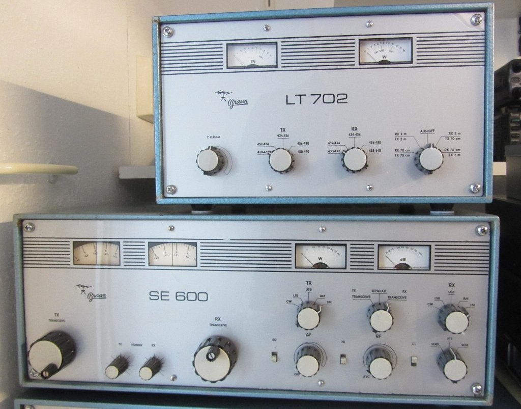 Braun SE600 2 meter transceiver + LT702 Transv., Ophalen, Gebruikt, Zender en Ontvanger
