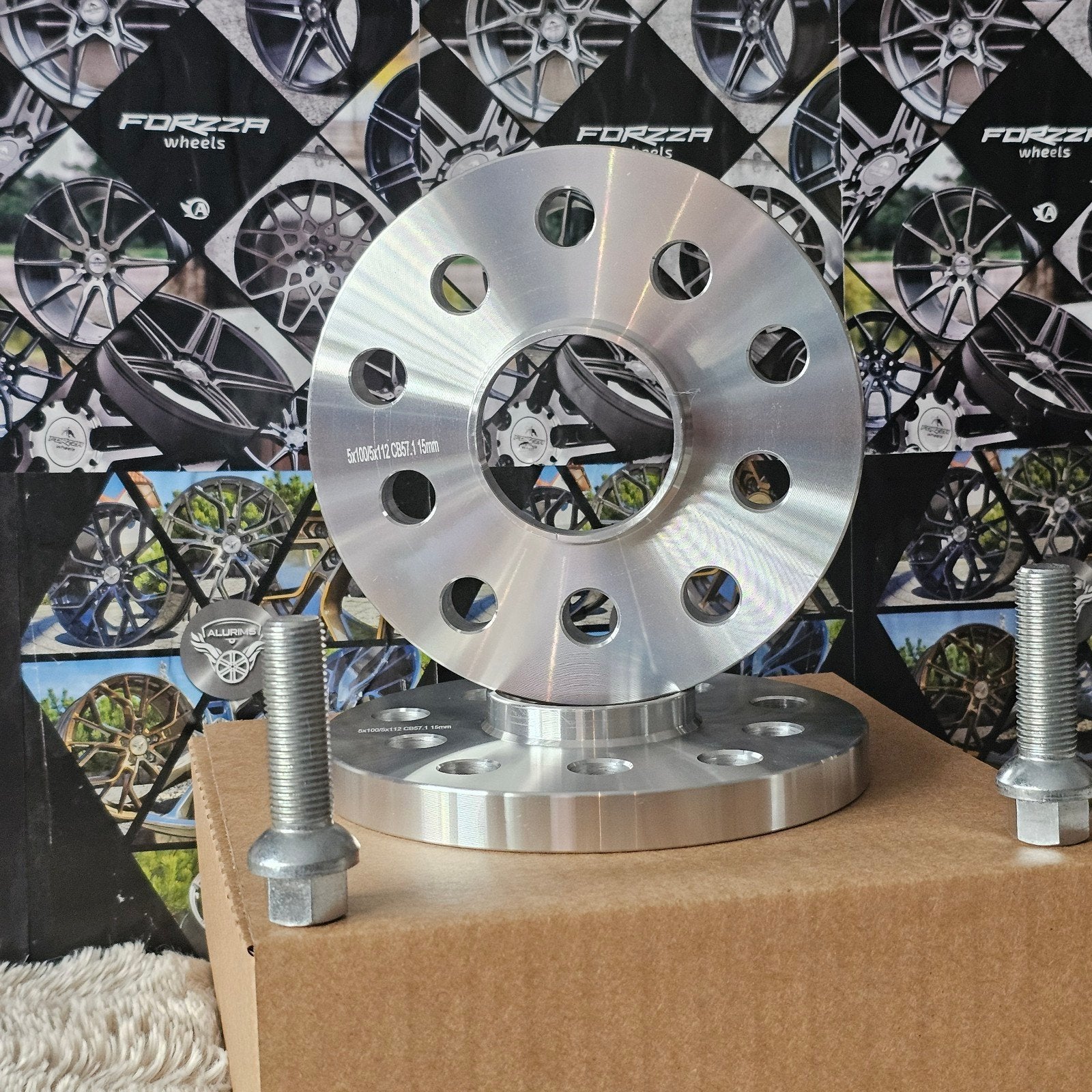 spoorverbreders spacers vw Golf 8 5x112 57,1 15mm, Ophalen of Verzenden
