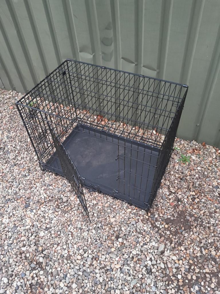 Honden bench Hondenbench Hondenmand, Dieren en Toebehoren, Ophalen, Zo goed als nieuw, Minder dan 75 cm, Minder dan 65 cm