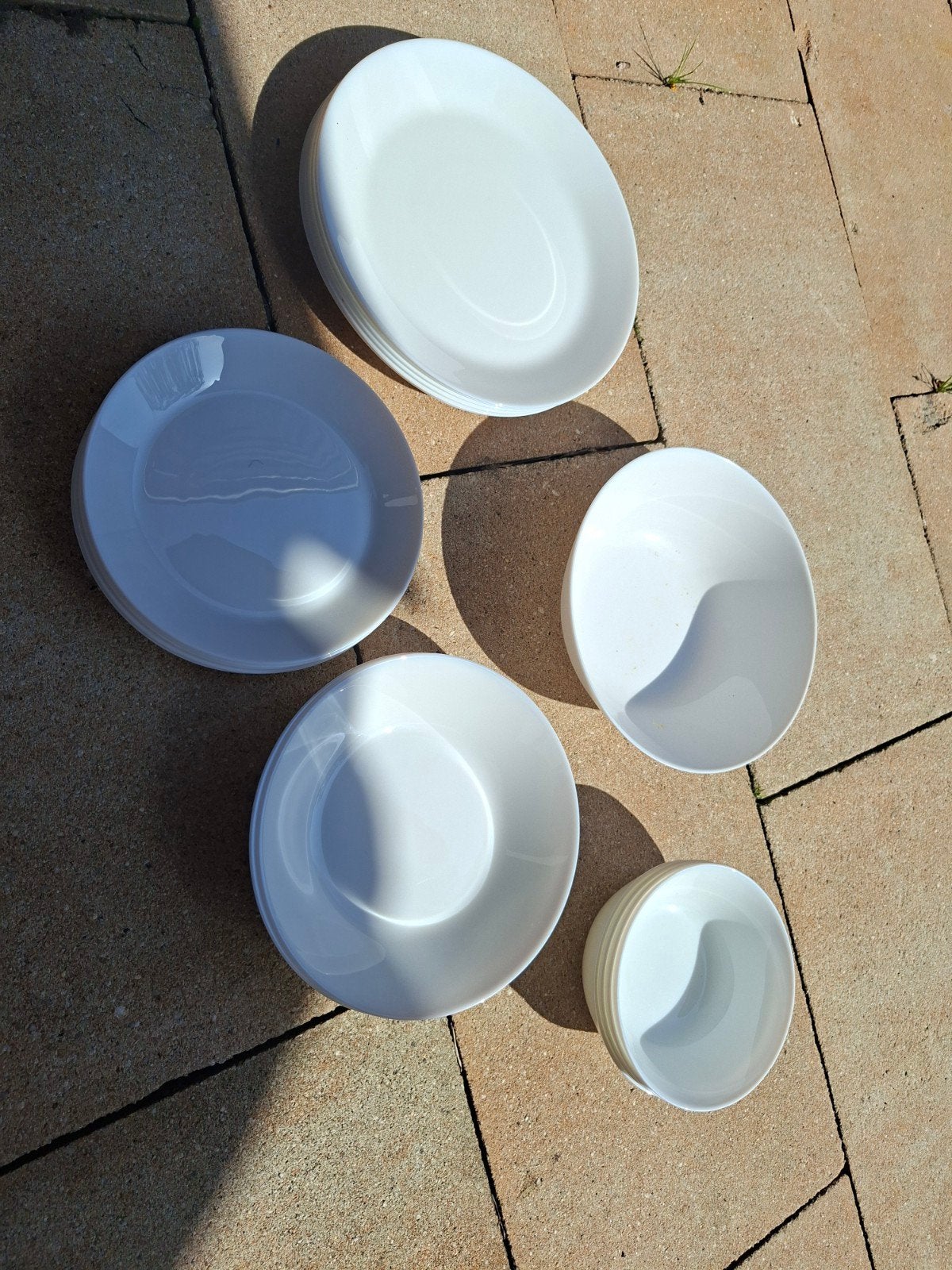 IKEA Melkglas Servies - Complete Set, Overige merken, Ophalen of Verzenden, Modern, Compleet servies