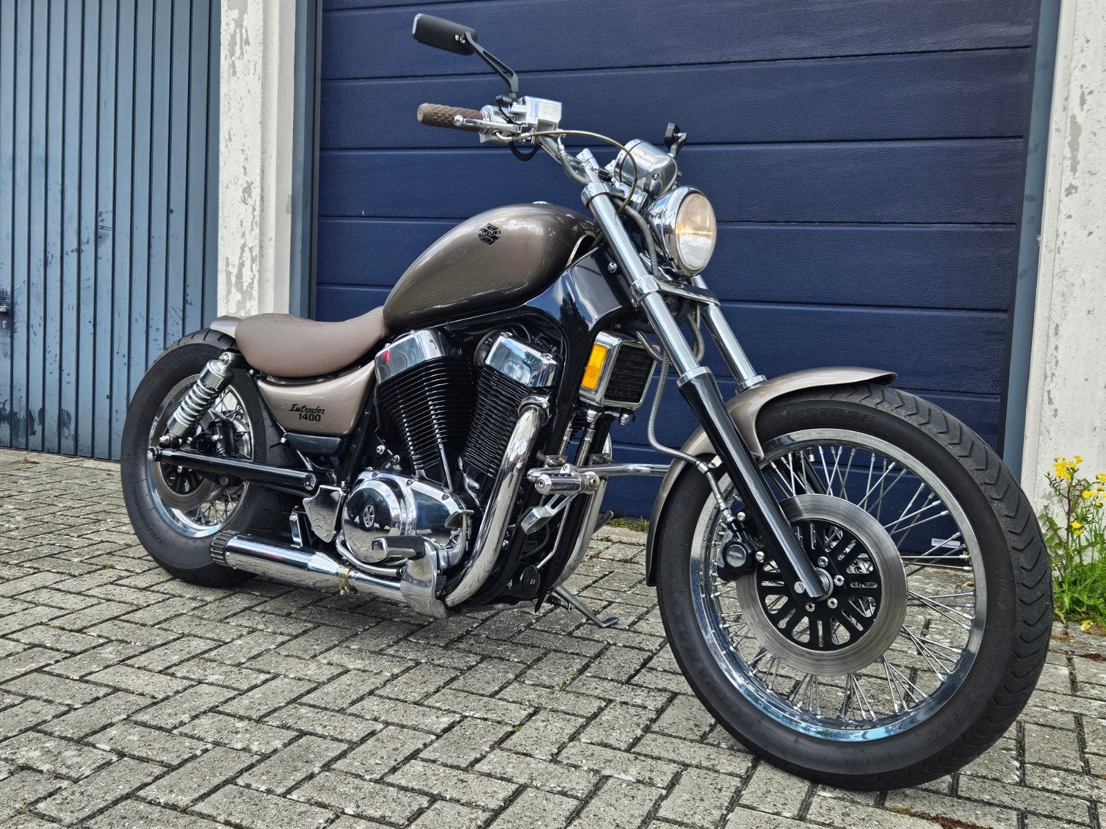 Unieke Suzuki Intruder VS1400 Chopper, 2 cilinders, Occasion, Chopper, 1400 cc