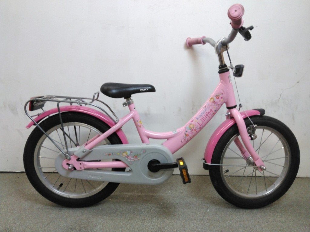 Puky Prinzessen 16 inch meisjesfiets, Ophalen, Terugtraprem, Gebruikt, Puky