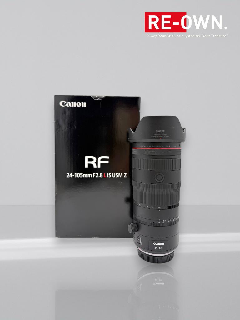 Canon RF 24-105mm 2.8L IS USM Z (doos + garantie), Audio, Tv en Foto, Fotografie | Lenzen en Objectieven, Canon, ., Zo goed als nieuw