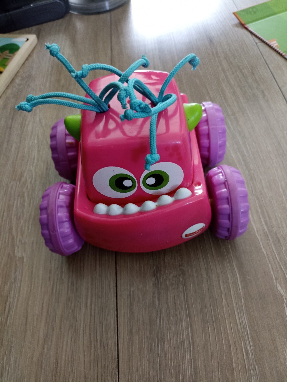 Fisher-Price Monster Truck Roze - Duw- en Trekspeelgoed, Ophalen of Verzenden
