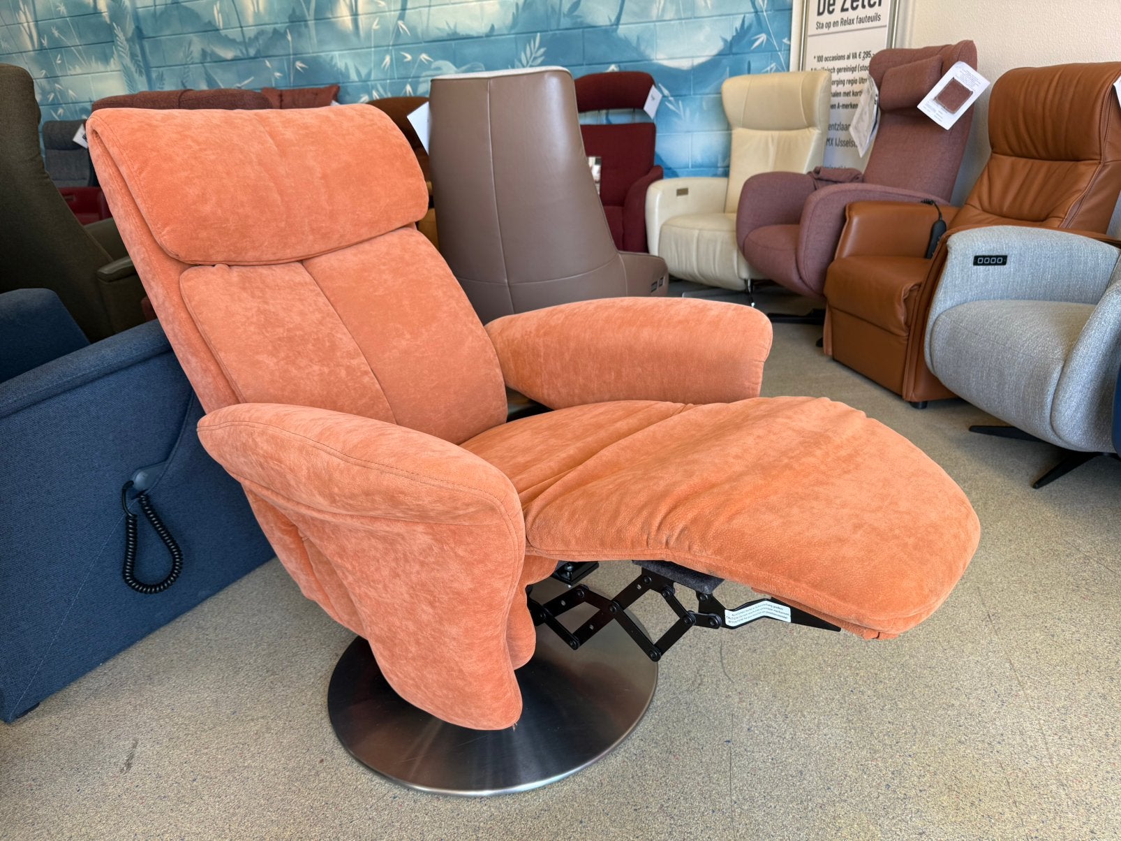 Meubelzorg relaxfauteuil relax stoel, Huis en Inrichting, Fauteuils, Ophalen of Verzenden, Zo goed als nieuw, Gratis bezorging en garantie